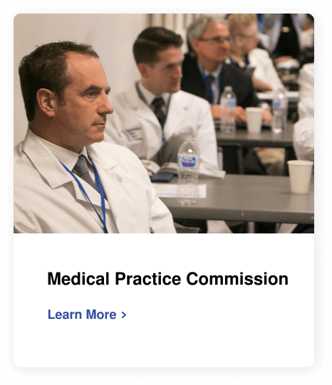 medical practice commission meeting